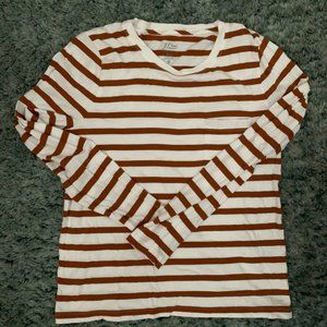 J.Crew striped essential long sleeve T-Shirt: M